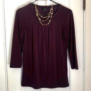 🔥3 for $10• EUC • Ann Taylor 3/4 Sleeve • Sz. XS